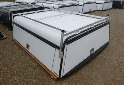 2022 - 2025 NEW Toyota Tundra 6'6 White Swiss Contractor Truck Cap